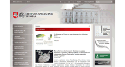 Desktop Screenshot of apeliacinis.lt